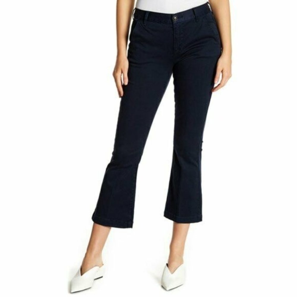Frame NWT Blue Pants Denim Le Crop Mini Boot 26
